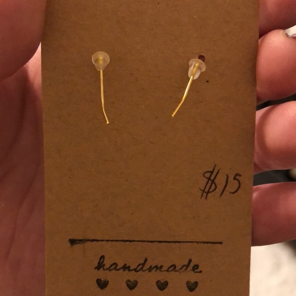 Polymer clay earrings - Picture 3 of 3